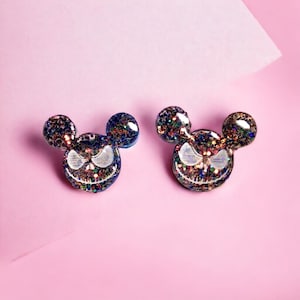 Mouse Skeleton | Halloween Earrings | Mickey Mouse Earrings | Disney Inspired | Disney Halloween Earrings | Disney Earrings | Enchanted Babe