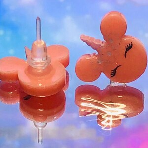 Unicorn Pixie dust Mouse ears Earrings | Handmade Earrings | Disney Inspired | Disney Earrings | Glitter Earrings | Mickey| Disney Babe