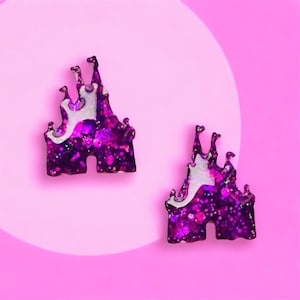 Magic Castle | Mouse ears Earrings | Disney Earrings | Castle Ears | Castle Ears Earrings | Mini Castle Disney | Mickey Earrings
