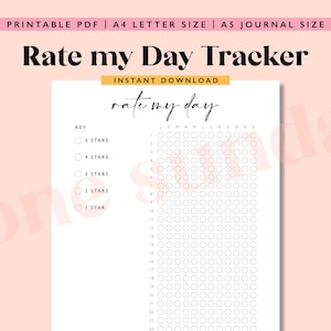 Series Tracker, A5 Journal Page Printable, Series Habit