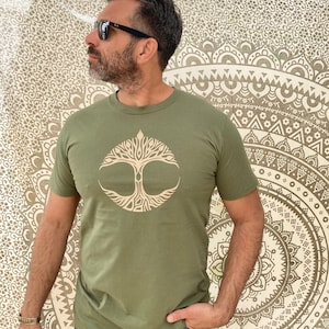 BODHI TREE - men’s, unisex, cotton T-shirt