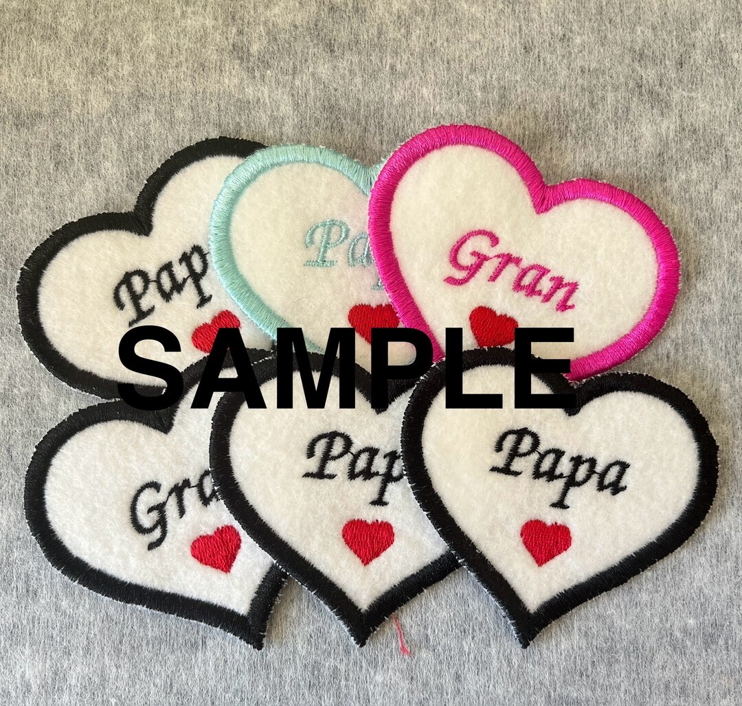 Memory Patch 2” Personalised - Etsy UK