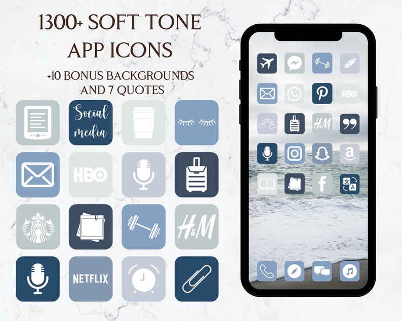 aesthetic icons iphone ios