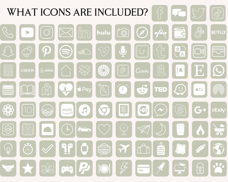 Pastel App Icons Ios 14 App Icons Blush Pink App Icons Etsy