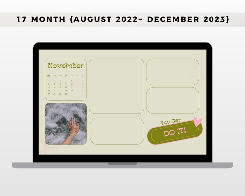 Desktop Wallpaper Organizer Computer Organizer Background Etsy