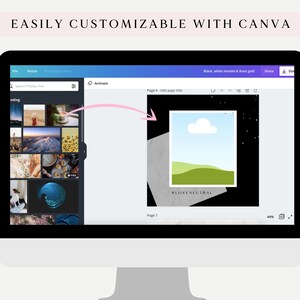 Instagram Templates Canva Instagram Post Templates for Canva Pink