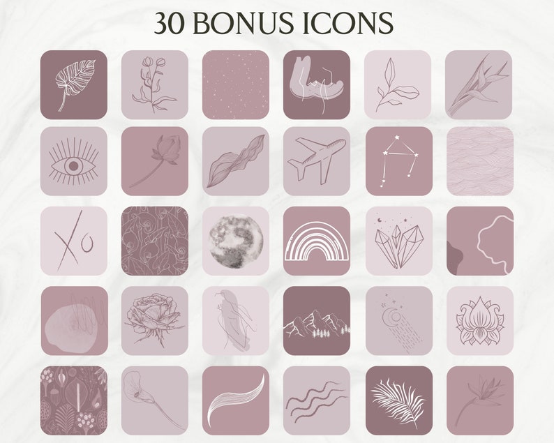 Pastel App Icons Ios 14 App Icons Blush Pink App Icons Etsy