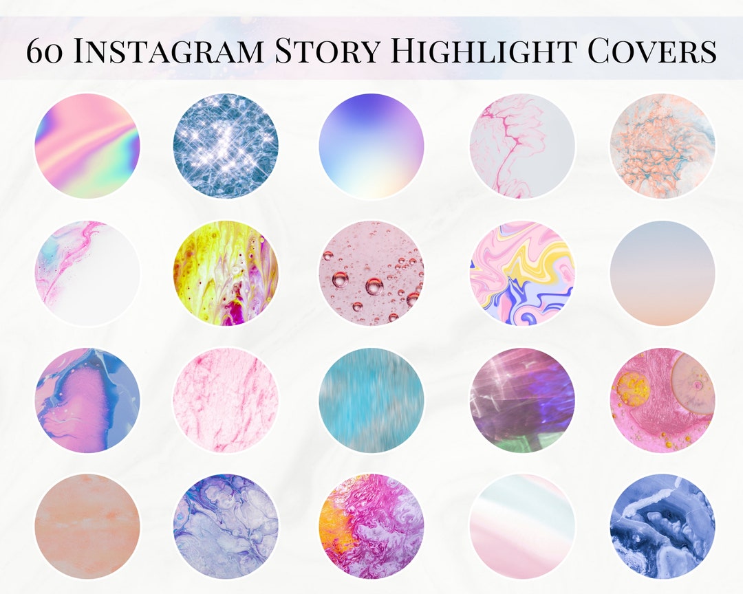 Colorful Instagram Story Highlight Covers Pink Highlights - Etsy