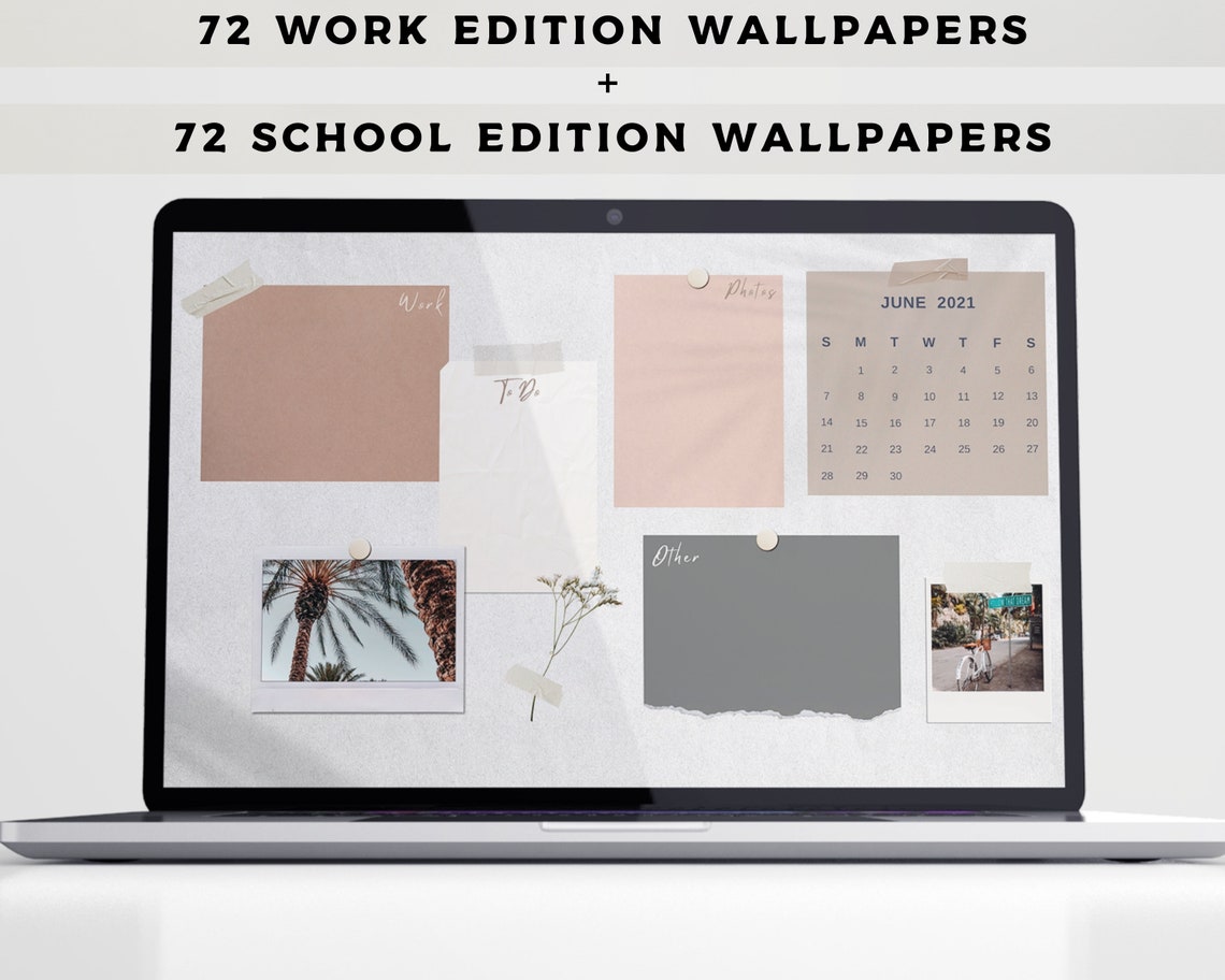 Desktop Wallpaper Organizer Calendar 2022 Desktop Wallpaper | Etsy