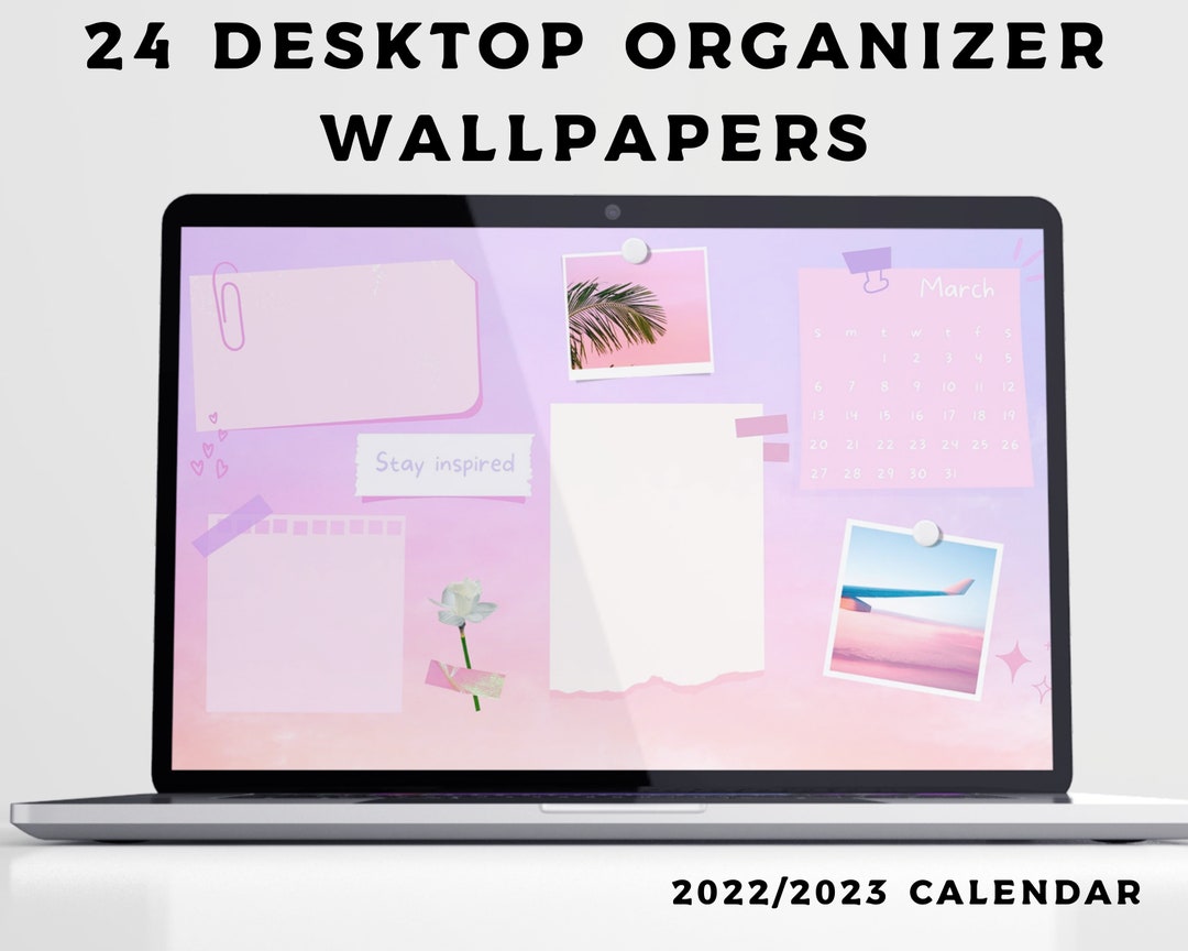 2023 Desktop Wallpaper Pastel Pink Gradient Wallpapers Mac - Etsy