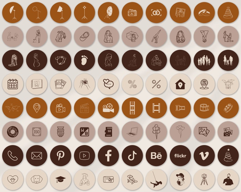 Photography Instagram Highlight Covers Photography Instagram Etsy