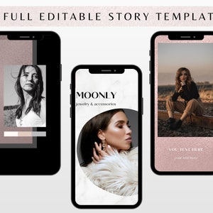 Editable Instagram Template Pack, Instagram Post Templates for Canva ...