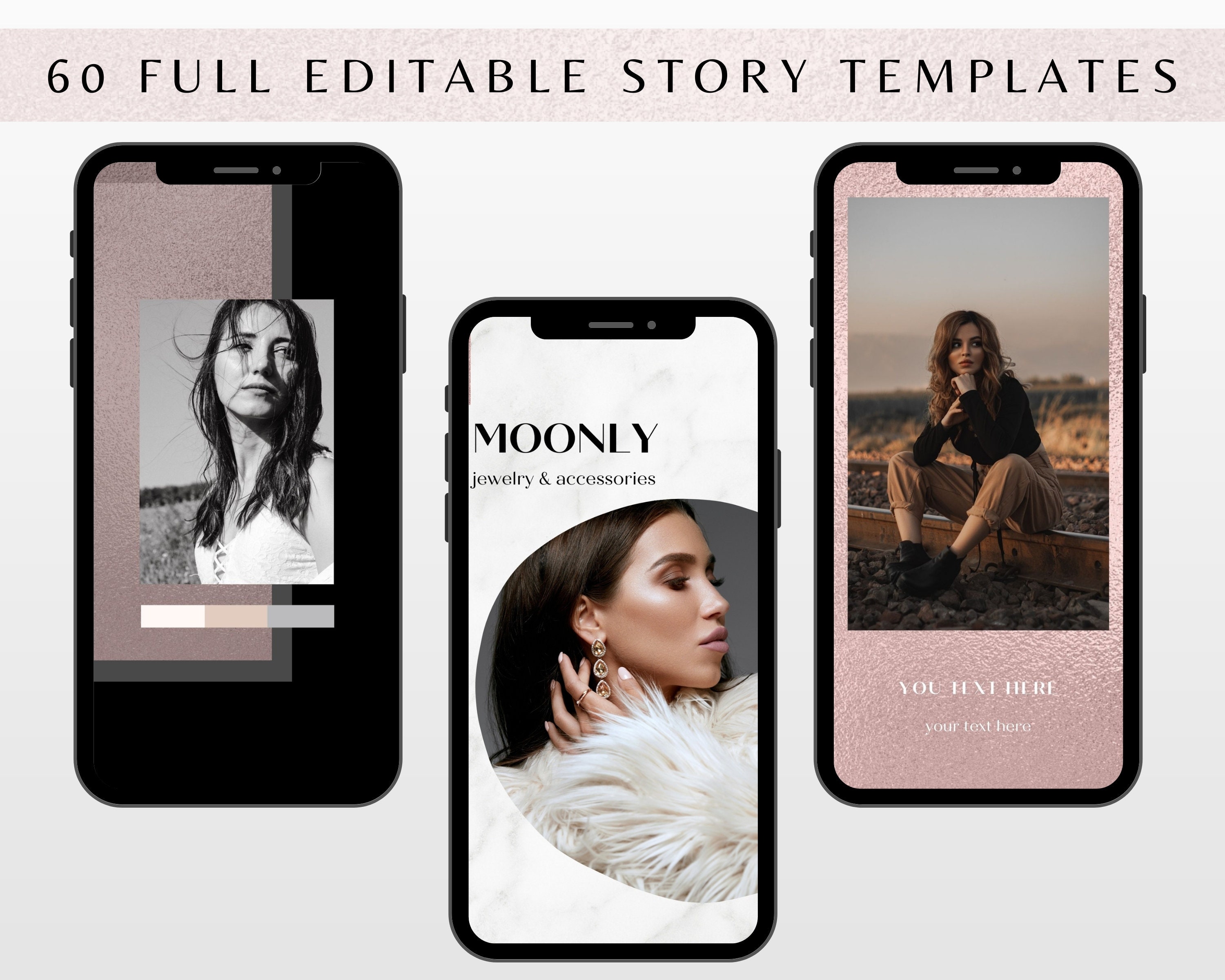 Editable Instagram Template Pack Instagram Post Templates for | Etsy