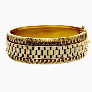 ビクトリア朝の 15 カラット ゴールド ブレスレット