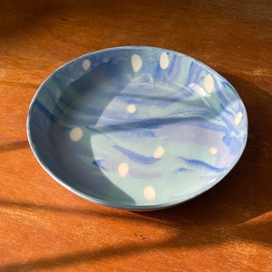 River Nerikomi Salad Bowl Nerikomi bowl fruit bowl stoneware image 3