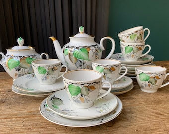 Vintage Lomonosov Imperial Porcelain Cobalt Net Tea Trio - Etsy