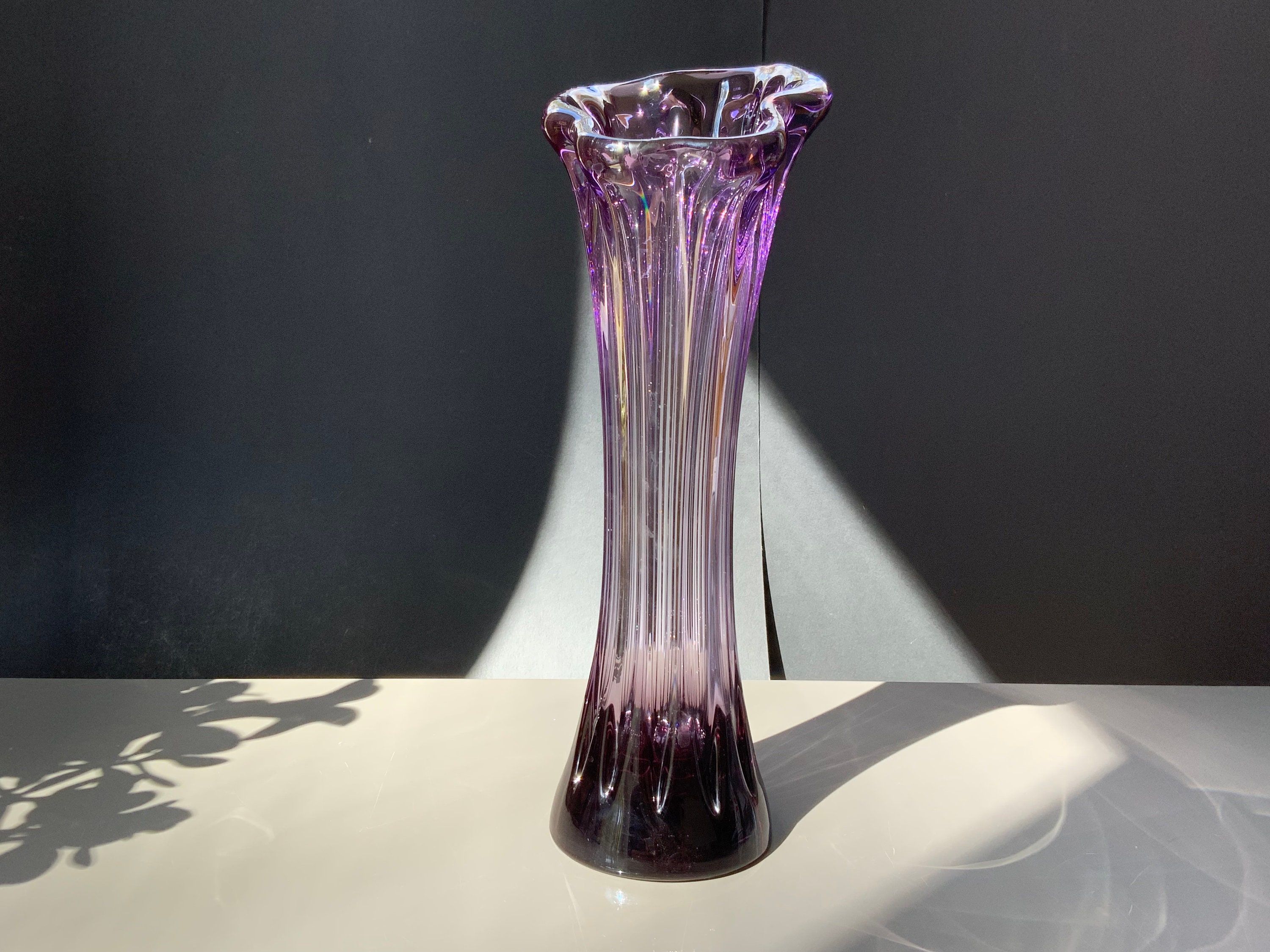 Tall Glass Vase 36 - Etsy