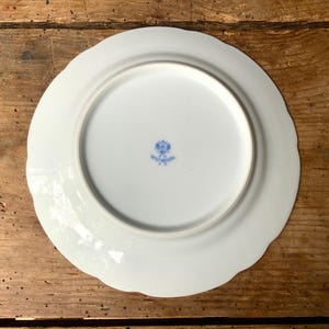 Imperial KUZNETSOV porcelain plate  plate, 1900s Imperial Porcelain Plate Dish,  KUZNETSOV.