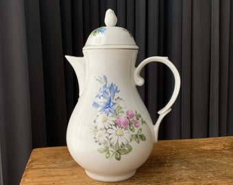 Vintage Kahla-porselein koffiepot gemaakt in Duitsland