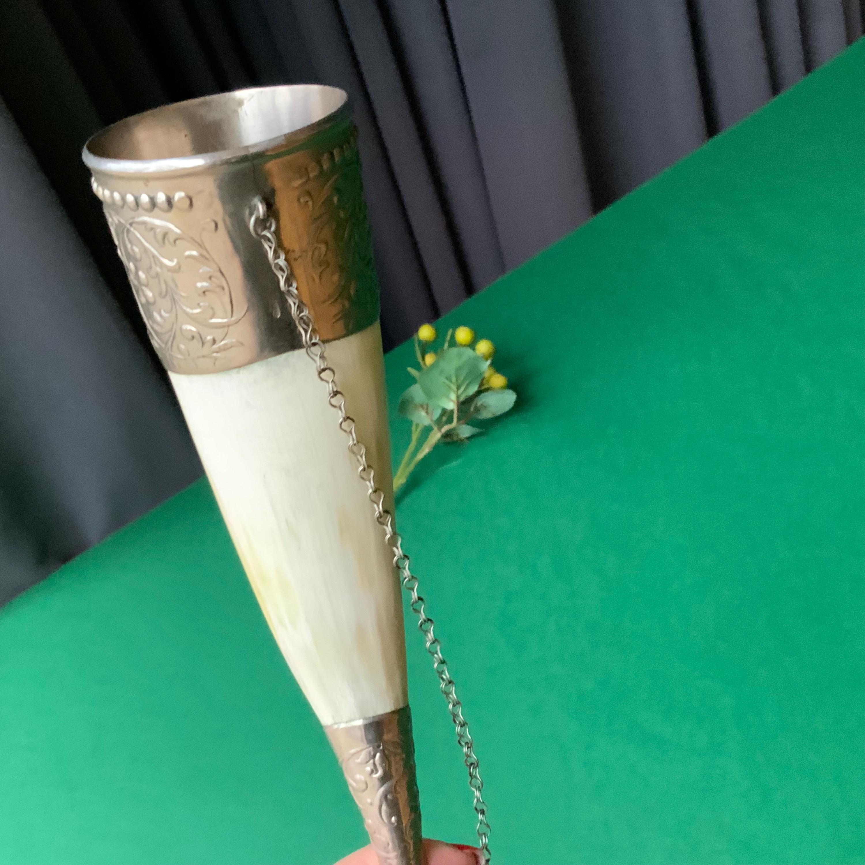 ヴィンテージバイキング角杯、1970年代ソビエトワインカップ 