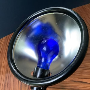 Lampe de luminothérapie bleue : réflecteur Minin's rétro, appareil de physiothérapie