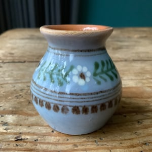 Vase Latvian vintage, ceramic vase, vintage home decoration, Latvia from the 1980s, Interior farmhouse.