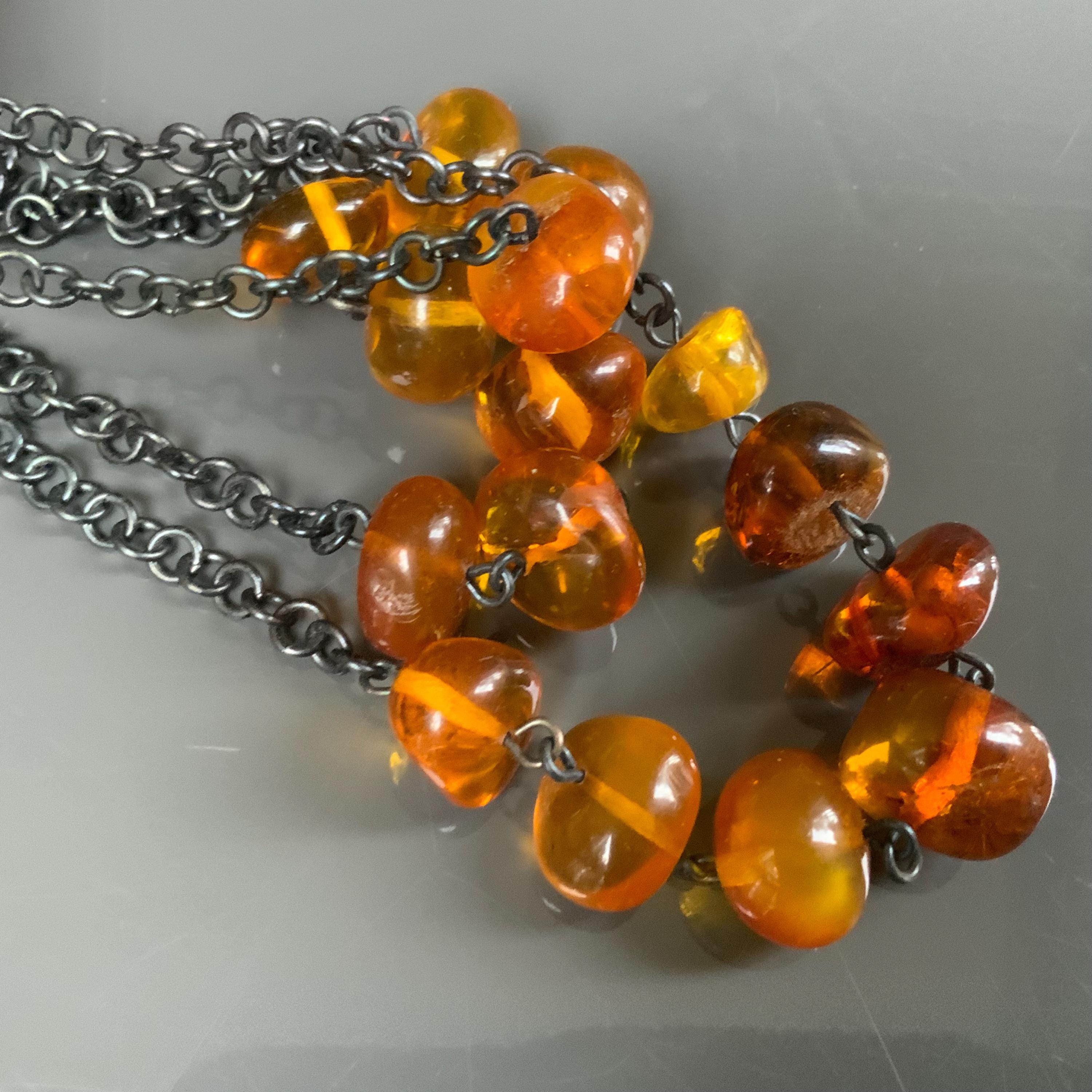 The 60s, Vintage Genuine Baltic Amber Jewelry Necklaces - Etsy
