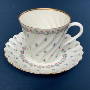LFZ  Lomonosov Imperial Porcelain, Vintage Cup and Saucer, bone-china, very thin porcelain, High-Quality Tableware