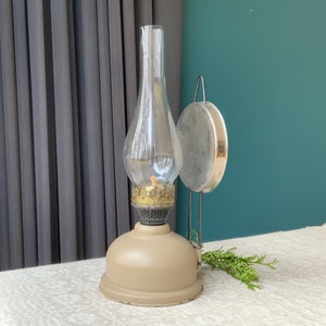 Vintage rustic petrol lamp, antique kerosene lamp, farmhouse decor, kerosene lantern, oil retro lamp,  metal lightning