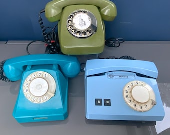 Retro Vintage  Rotary Telephones, 1970's phone - made in USSR Home Decor ( K 2 )