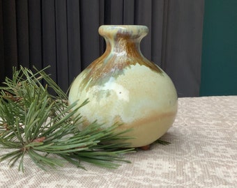 Vase Latvian vintage, ceramic vase, vintage home decoration, Latvia from the 1980s, Interior farmhouse.