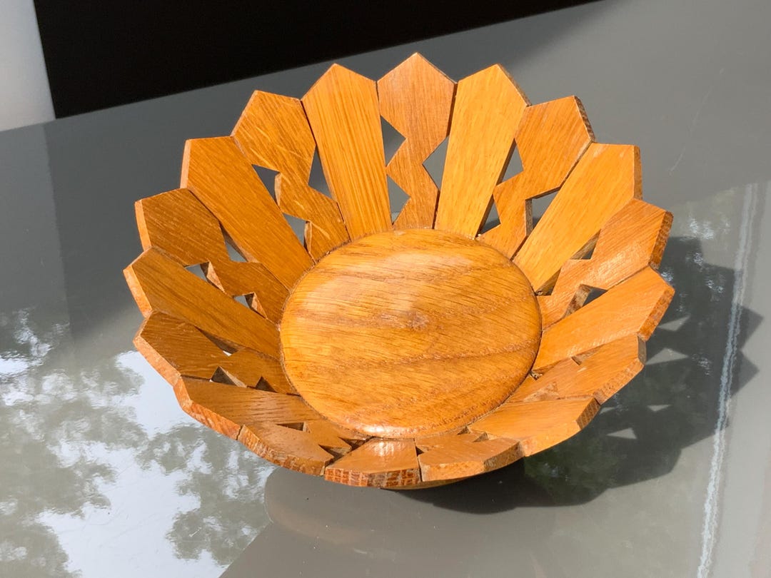 Handmade Oak Bowl Vintage 0ak Wood Trinket Bowl, Bowl for Sweets. - Etsy