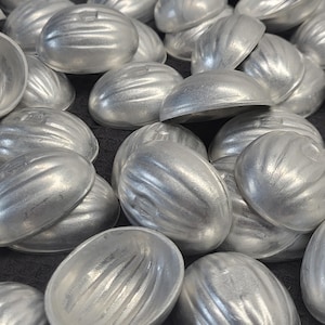 Walnut Cookie Molds, (56 pcs) Darba Spars Aluminum Vintage Nuts Baking Forms  (# 527 )