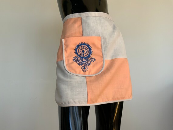Vintage Apron With Embroidery,style of 60s, Mother Day Gift. - Etsy