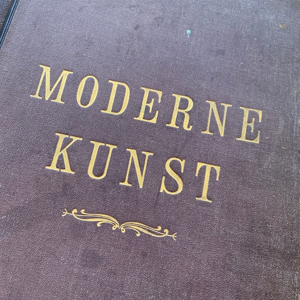 Modern Art Master Woodcuts After Paintings and Sculptures. Famous master of the present. XVI volume Berlin W Publisher of Rich Bong