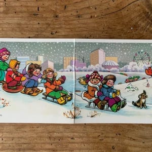 Cartolina URSS inutilizzata, cartolina di buon anno dell'URSS, epoca sovietica, cartolina da collezione, biglietto d'auguri d'epoca