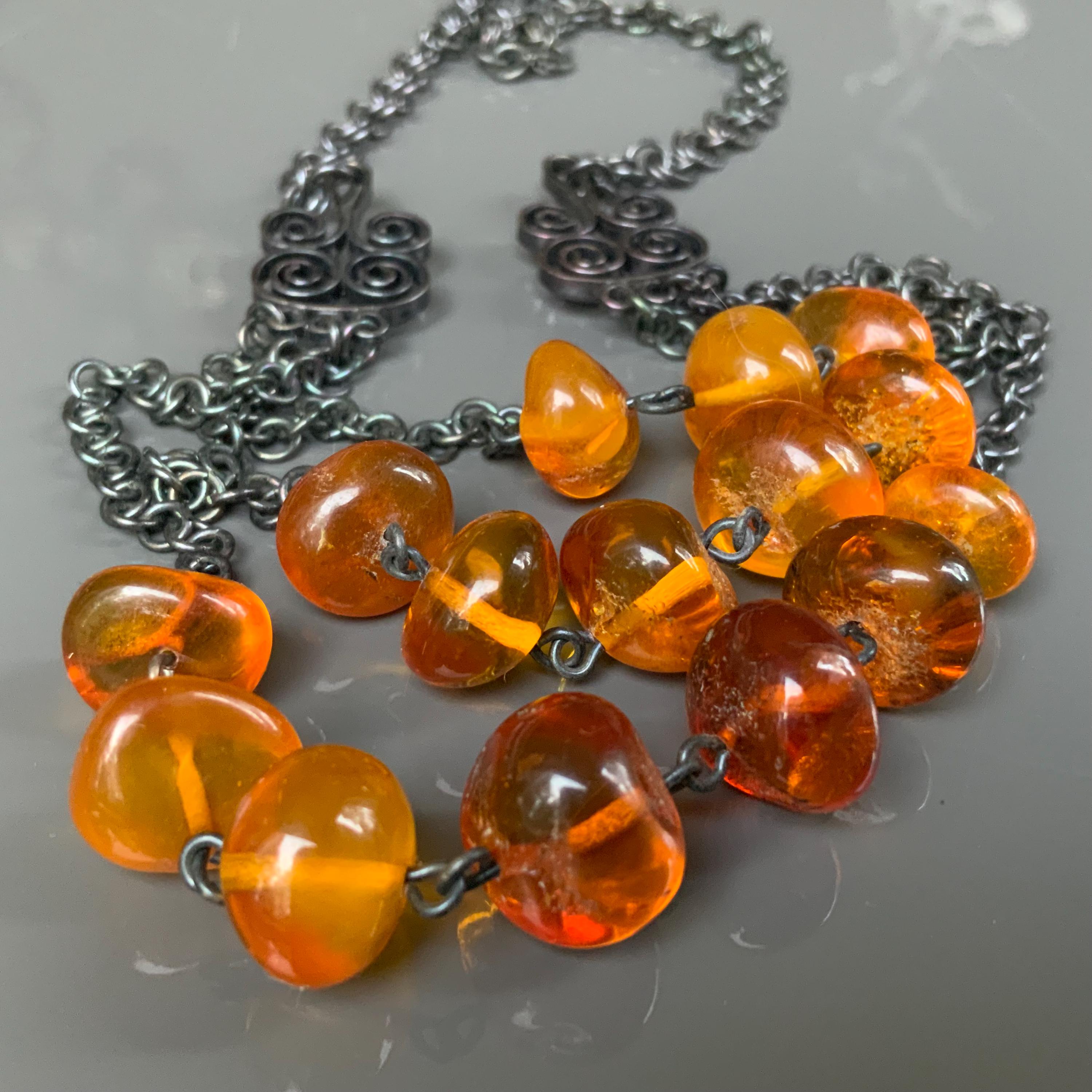 The 60s, Vintage Genuine Baltic Amber Jewelry Necklaces - Etsy