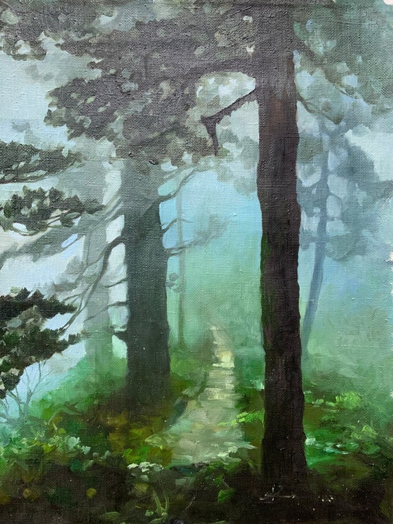 油絵/オリジナルアートワーク、イラスト、ファインアート、ホーム