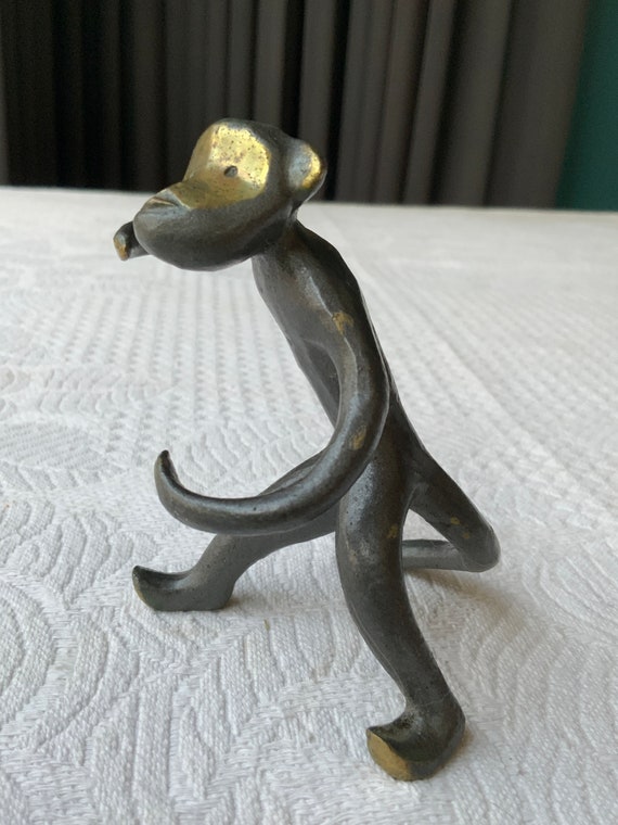 老猿 ブロンズ 彫刻 置物 老猿 ブロンズ 彫刻 置物
