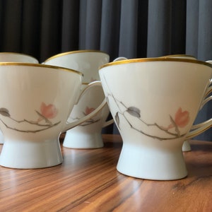 7 Vintage Tea Cups by ROSENTHAL, Tea-coffee cups Germany, the 1966.