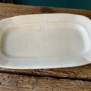 KUZNETSOV 1900s Imperial Thick Porcelain, Big Serving  Plate Dish KUZNETSOV Hallmarked