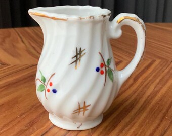 Mini bricco per il latte in ceramica vintage, saliera e pepiera, brocca marrone MCM con manico, souvenir del municipio di Toronto anni '70/'80 - CA02 - Italia