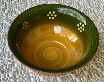 Small Pottery Bowl, Handmade Ceramic Bowl, wheel thrown bowl, stoneware bowl, ceramic serving bowl