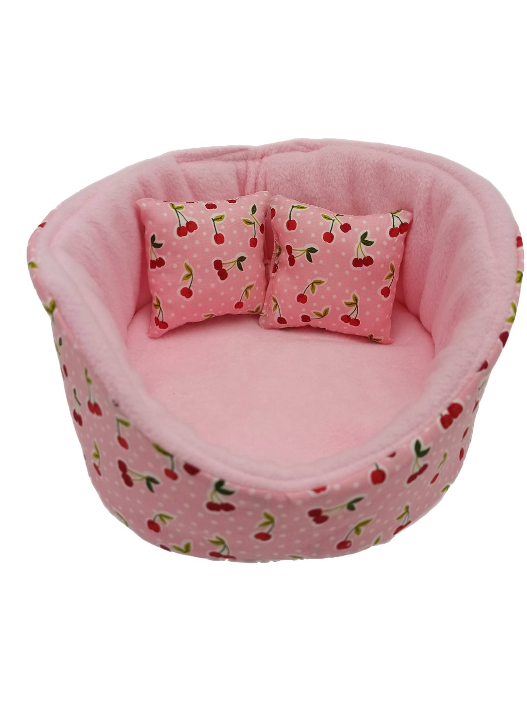 Guinea Pig Cuddle Cup Cherries Pattern Chinchilla Hedgehog Bed Etsy