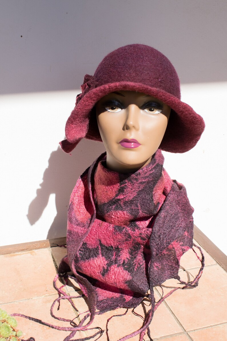 Ladies Felted Hats Womens Felt Hat Winter Womens Hat Felted Etsy