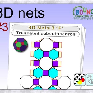 3D shapes 3 - paper folding geometric shapes