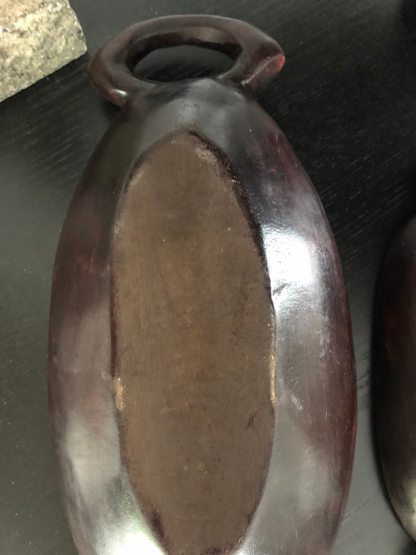 Set Of 2 African Hand Carved Wood Trays Zimbabwe Handmade Etsy