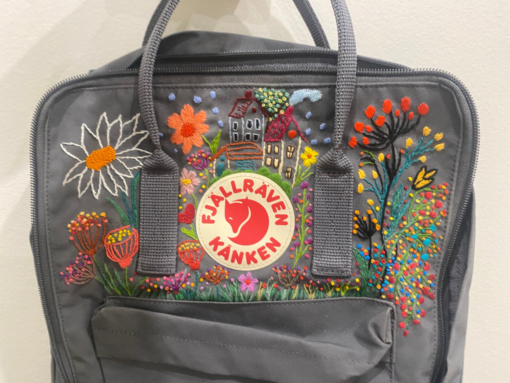 Embroidered Original Fjallraven Kanken 16L - Etsy display picture 1