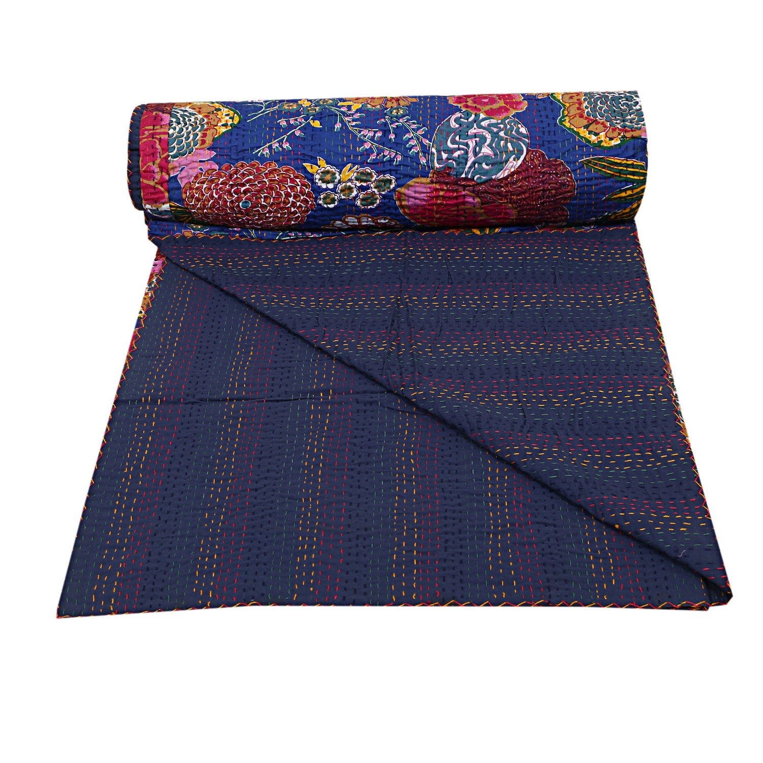 Twin Kantha Quilts Hippie Gestikte Deken Kamer Decor Dekbed Etsy