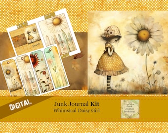 手作りの祈りのジャンクジャーナルキット：キリスト教のエフェメラ